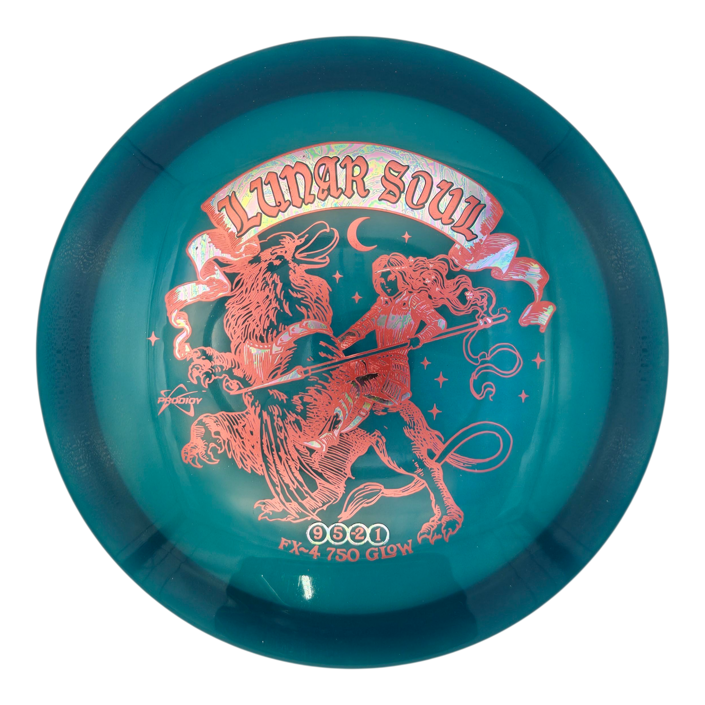 Prodigy FX-4 750 Color GLOW Plastic Lunar Soul Stamp