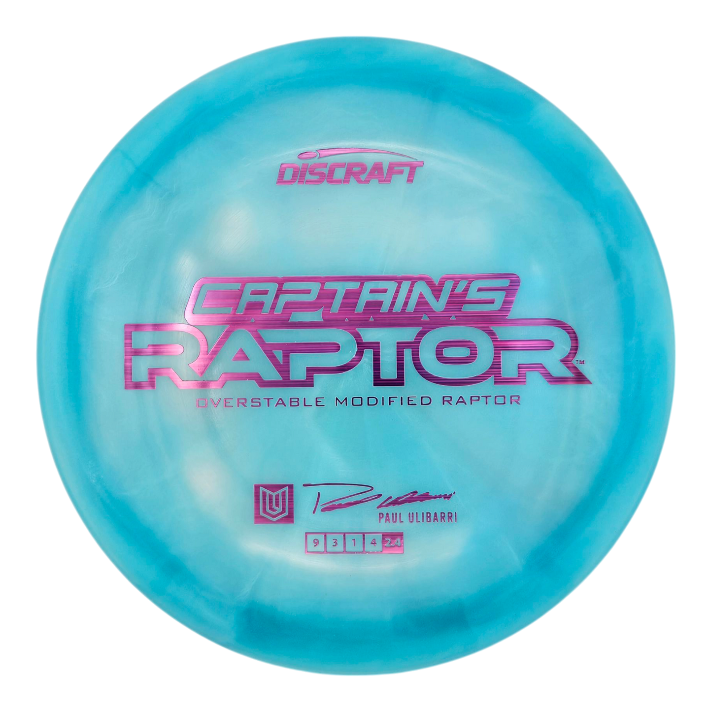Discraft Paul Ulibarri 2025 Z Swirl Captain’s Raptor