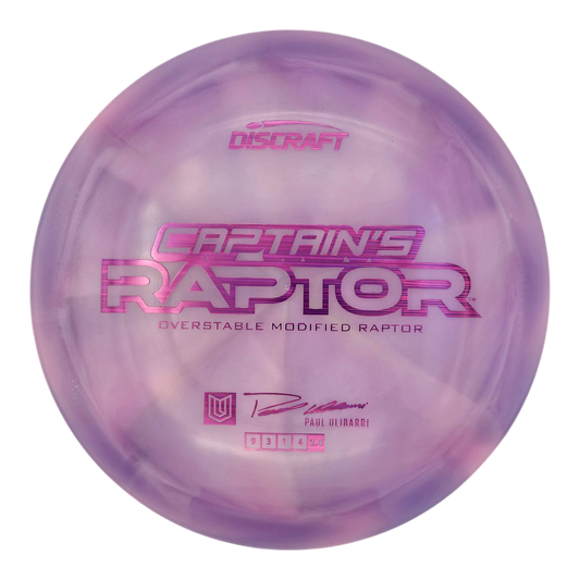 Discraft Paul Ulibarri 2025 Z Swirl Captain’s Raptor