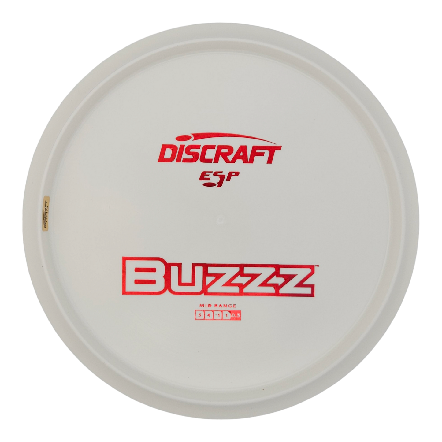 Discraft White ESP Buzzz Bottom Stamp