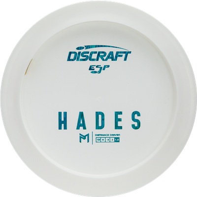 Discraft White ESP Hades Bottom Stamp