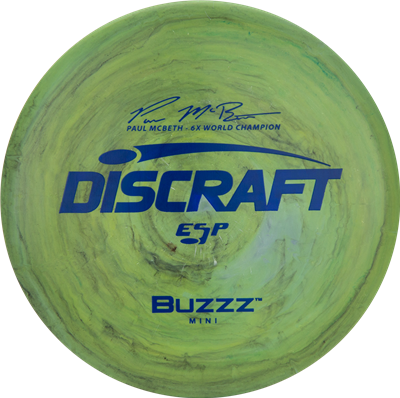 Discraft Paul McBeth Mini ESP Buzzz Signature Series