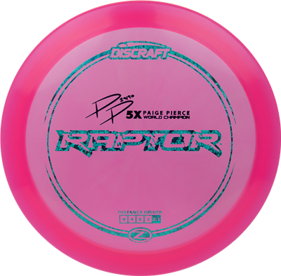 Discraft Paige Pierce Z Line Raptor