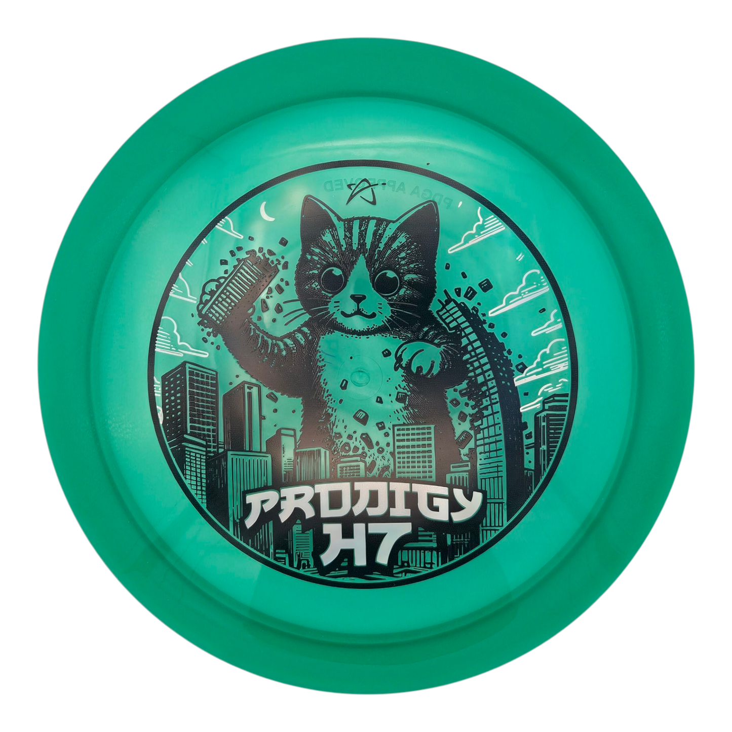 Prodigy H7 400 Plastic Kittyzilla Stamp