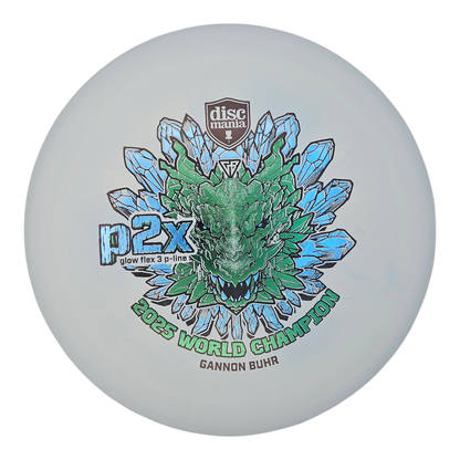 Discmania Glow P-Line P2x (Flex 3)- Gannon Buhr 2025 World Champion