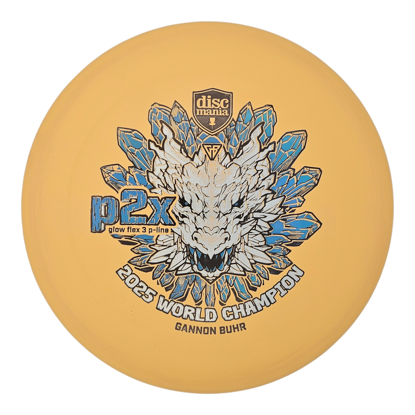 Discmania Glow P-Line P2x (Flex 3)- Gannon Buhr 2025 World Champion