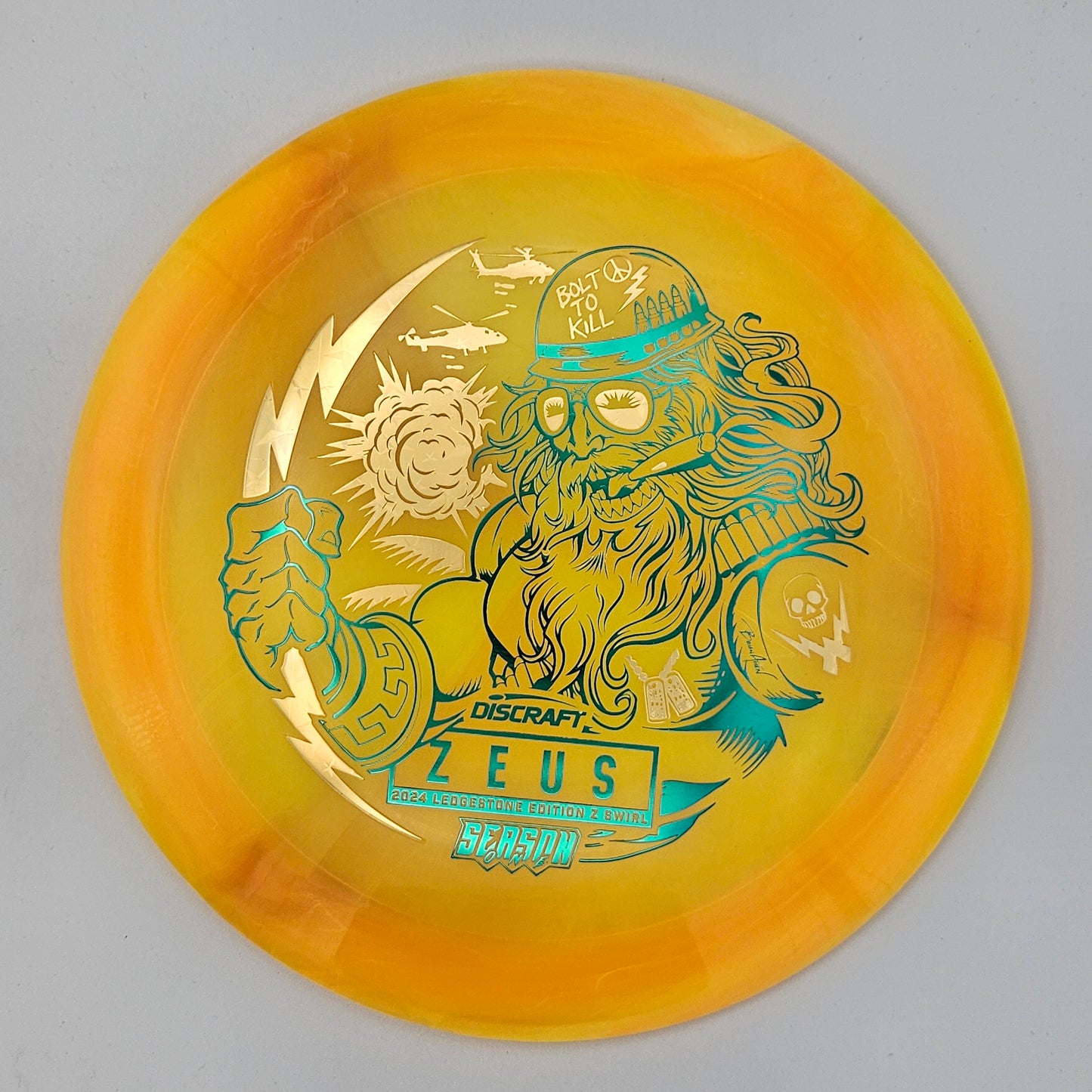 Discraft Ledgestone Paul McBeth Z Swirl Zeus