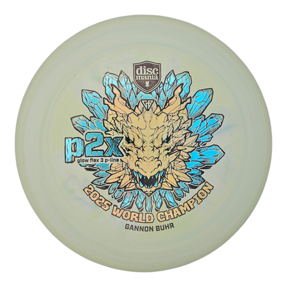 Discmania Glow P-Line P2x (Flex 3)- Gannon Buhr 2025 World Champion