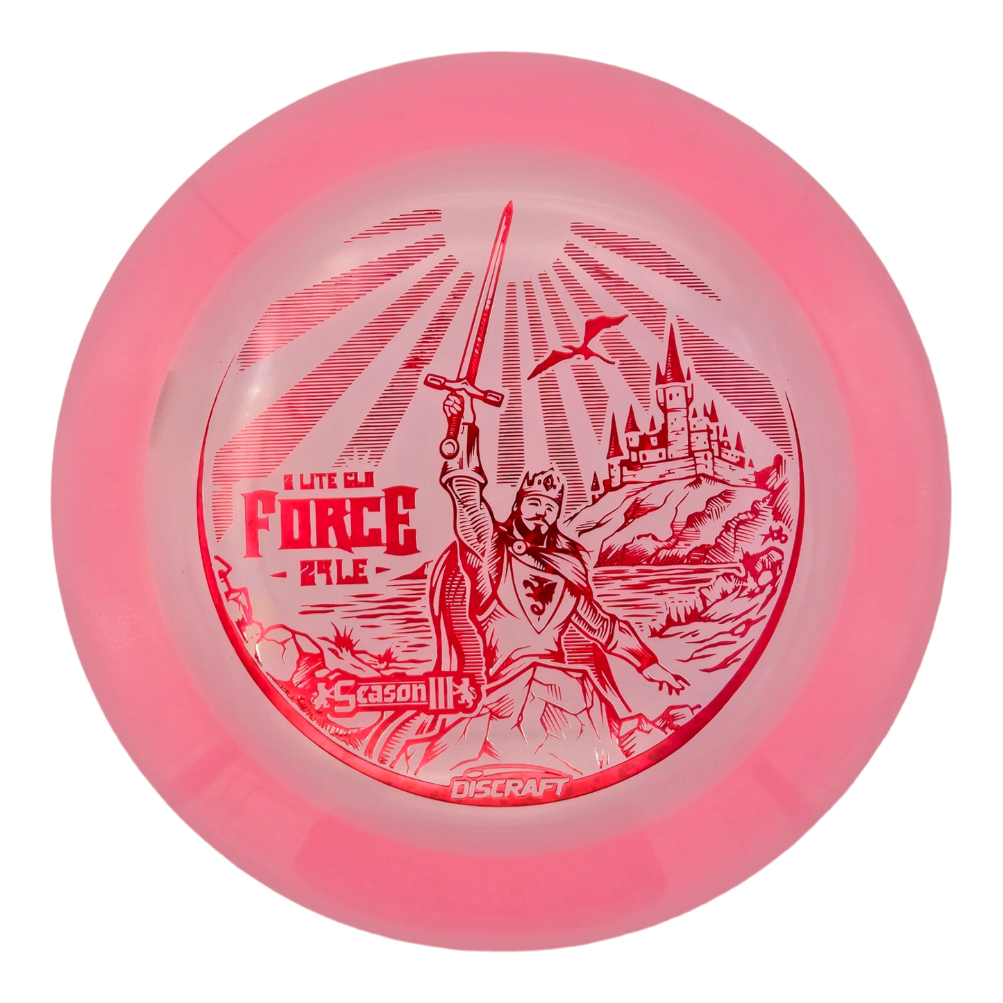 Discraft Ledgestone Lightweight Z Glo Force