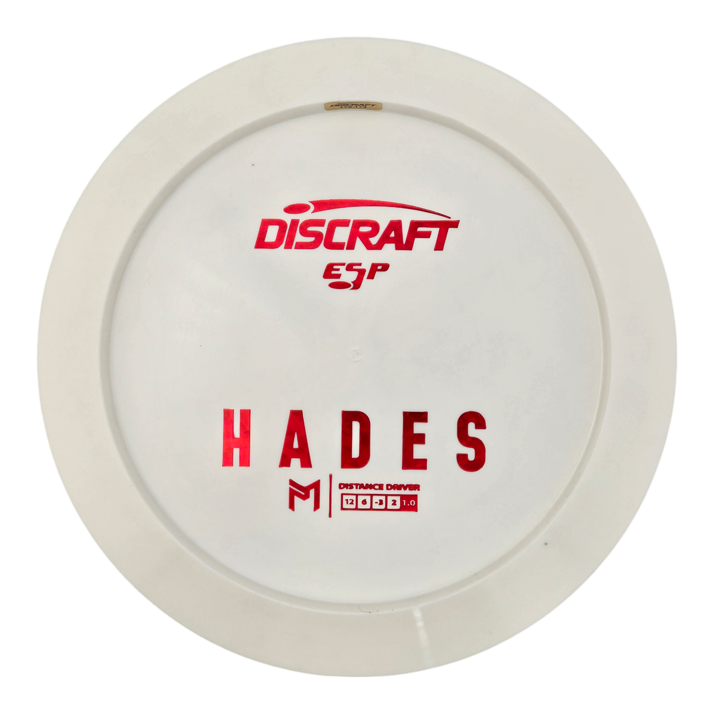 Discraft White ESP Hades Bottom Stamp