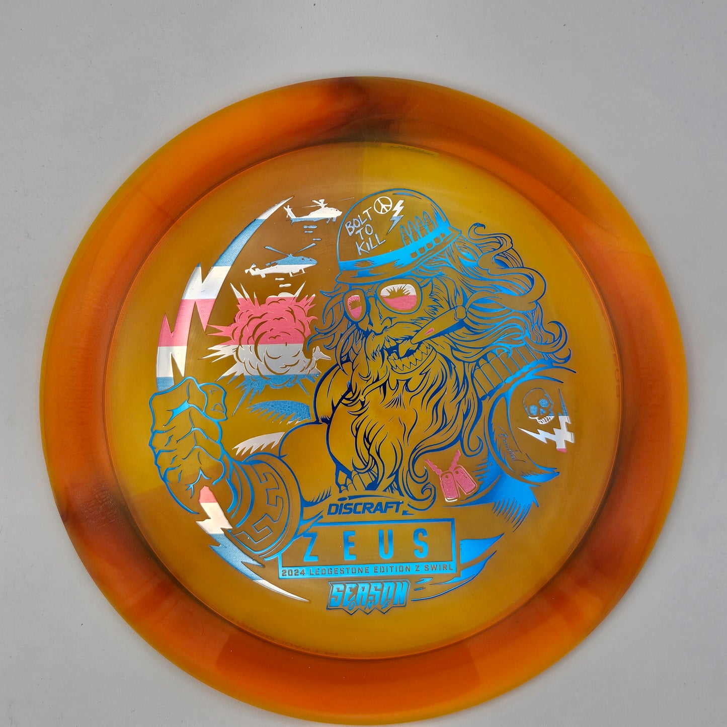 Discraft Ledgestone Paul McBeth Z Swirl Zeus