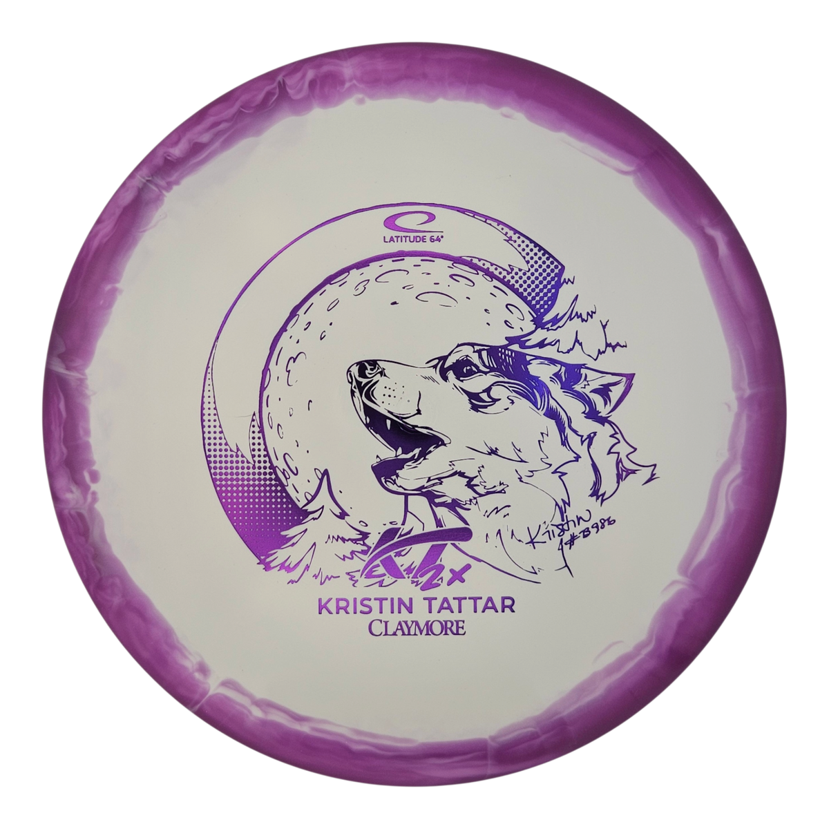 L64 Gold Orbit Claymore Kristin Tattar 2024
