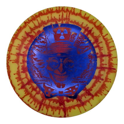 Discraft Ledgestone Z Glo Fly/Flag Dye Nuke