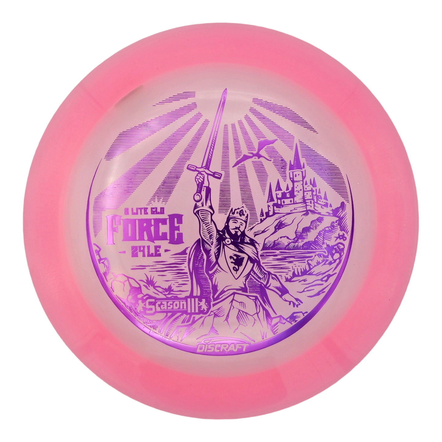 Discraft Ledgestone Lightweight Z Glo Force