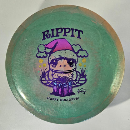 Prodigy F7 500 Spectrum Glimmer Plastic - Rippit "Hoppy Holidays" Stamp
