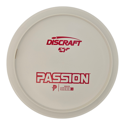 Discraft White Paige Pierce ESP Passion Bottom Stamp