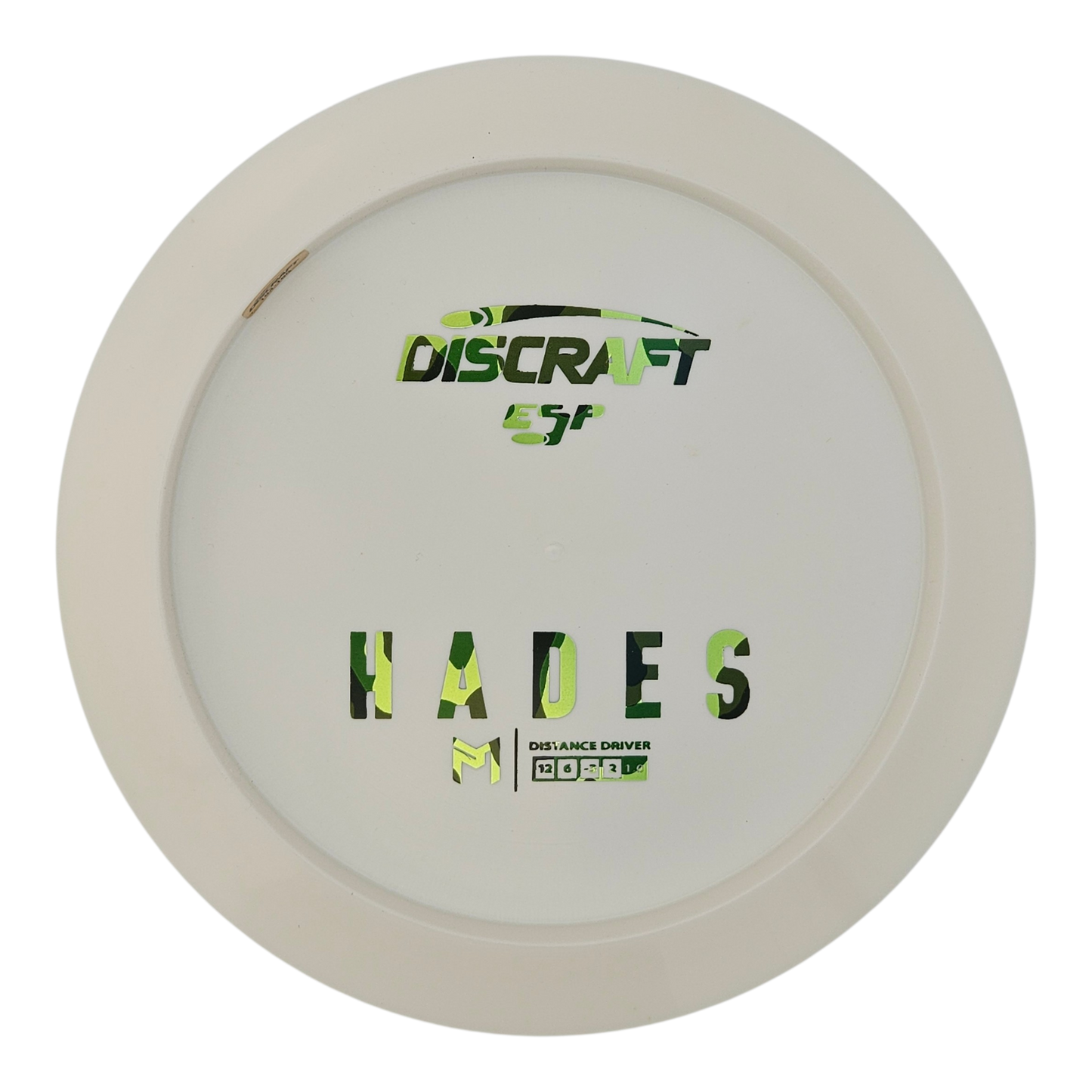 Discraft White ESP Hades Bottom Stamp