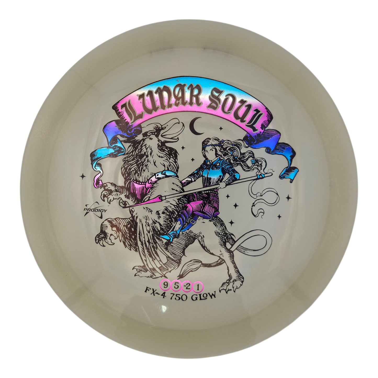 Prodigy FX-4 750 Color GLOW Plastic Lunar Soul Stamp