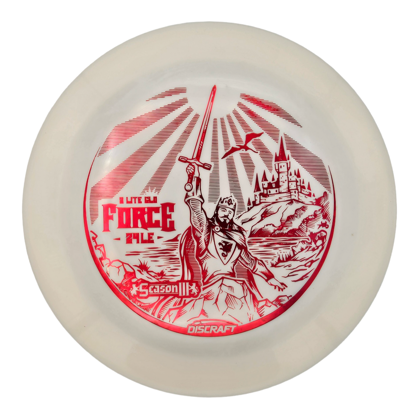 Discraft Ledgestone Lightweight Z Glo Force