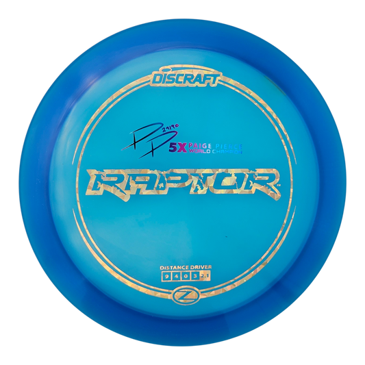 Discraft Paige Pierce Z Line Raptor