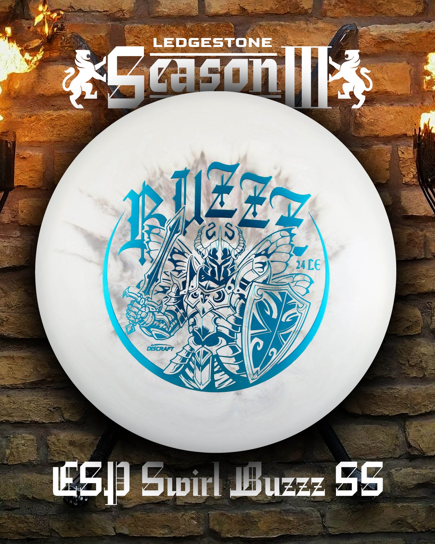 Discraft Ledgestone ESP Swirl Buzzz SS