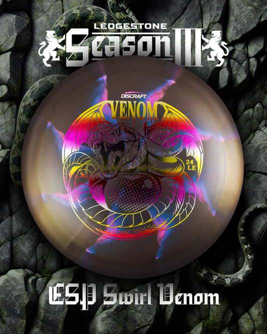 Discraft Ledgestone ESP Swirl Venom