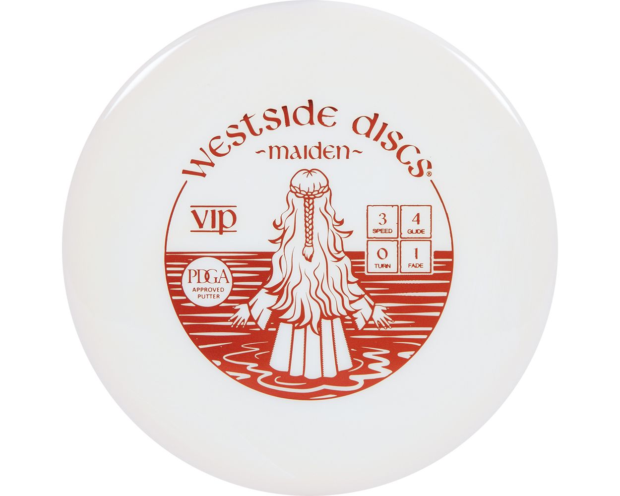 Westside Discs VIP Maiden White